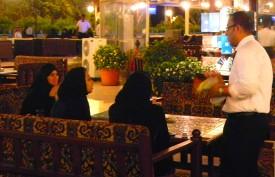 Muslim Women Dining