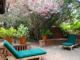 Spa patio