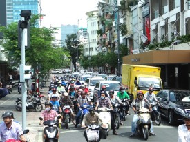 Saigon traffic