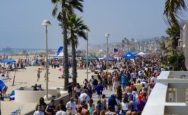 Crowds on the 4th